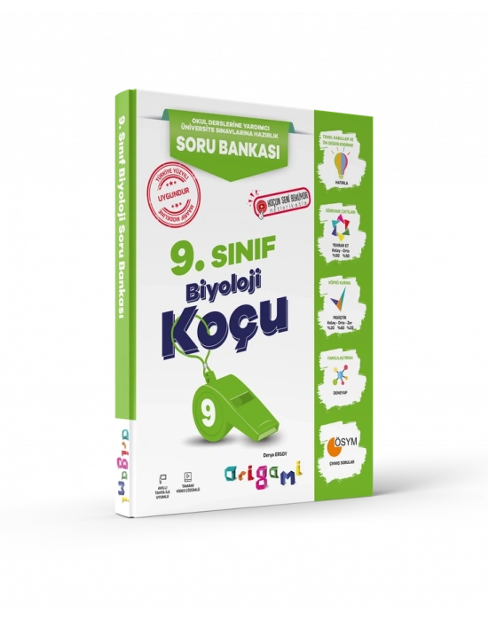 TAMMAT ORİGAMİ 9. SINIF BİYOLOJİ SORU BANKASI