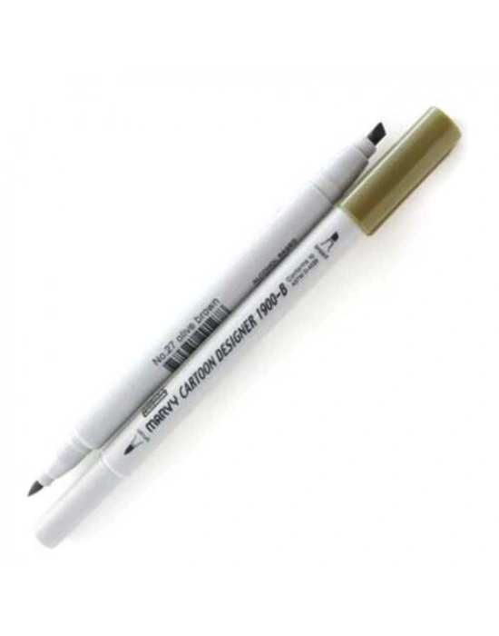 MARVY GRAFK MARKÖR OLIVE BROWN