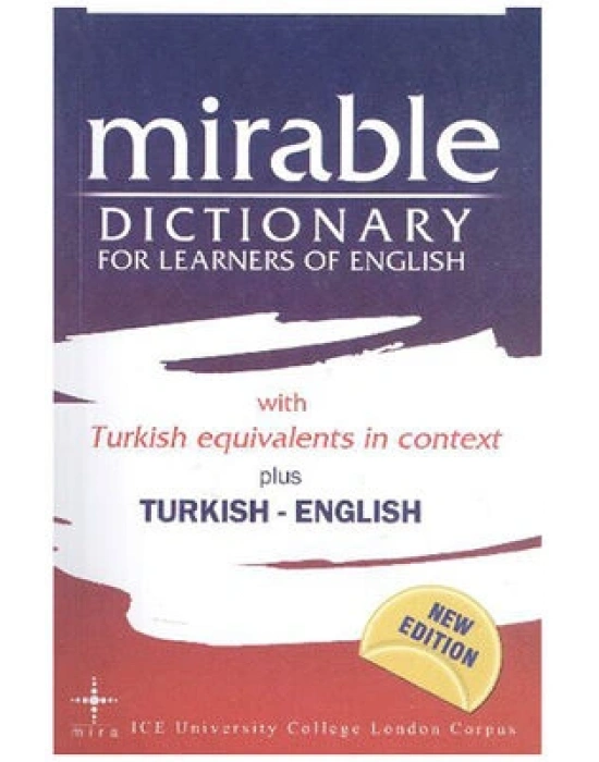 MİRABLE İNGİLİZCE TÜRKÇE SÖZLÜK
