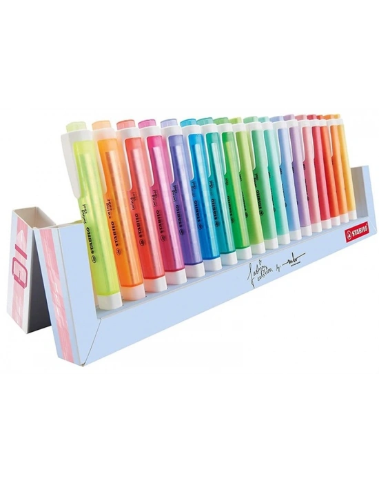 STABILO FOSFORLU KALEM SWING COOL MASA SETİ 18 Lİ