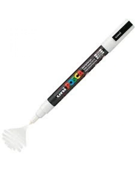 UNIBALL POSCA POSTER MARKÖRÜ 09 1,3 BEYAZ (SU BAZLI)