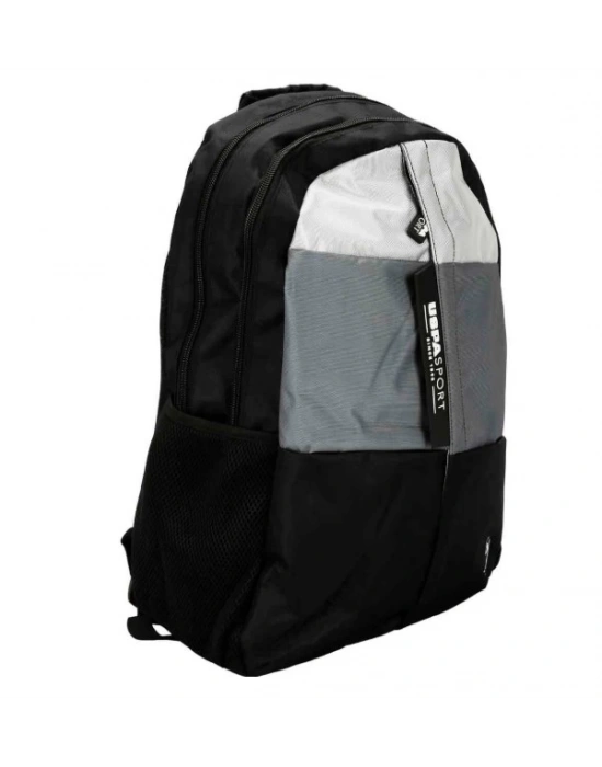 U.S POLO ASSN. SIRT ÇANTASI SİYAH-GRİ ARMY PLCAN24055