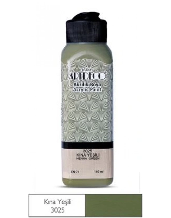 Artdeco Akrilik Boya 140ml Kına Yeşili 3025