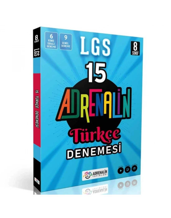 ADRENALİN 8. Sınıf LGS Türkçe 15 Branş Denemesi