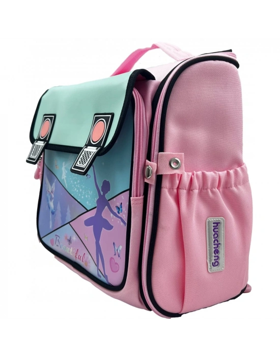 TAROS SOFT  BALERİN BÜYÜK BOY SIRT ÇANTASI PEMBE