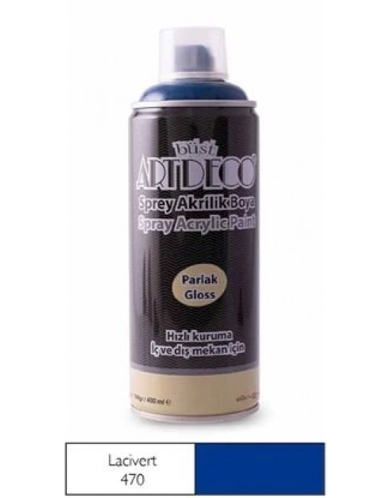 Artdeco Akrilik Sprey Boya 400ml Lacivert 470