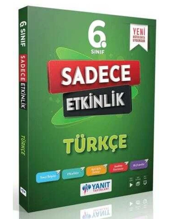 Yanıt 6. Sınıf Türkçe Sadece Etkinlik