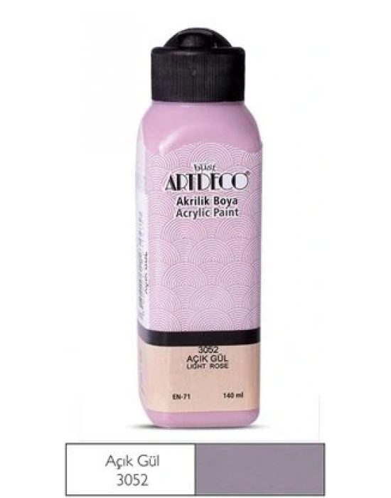 Artdeco Akrilik Boya 140ml Açık Gül 3052