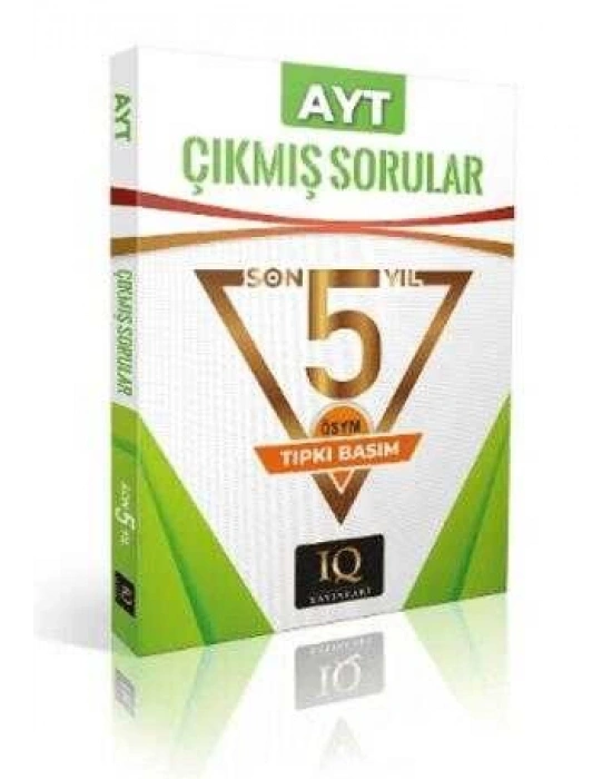 IQ ÖSYM Çıkmış Sorular - AYT 2019-2023