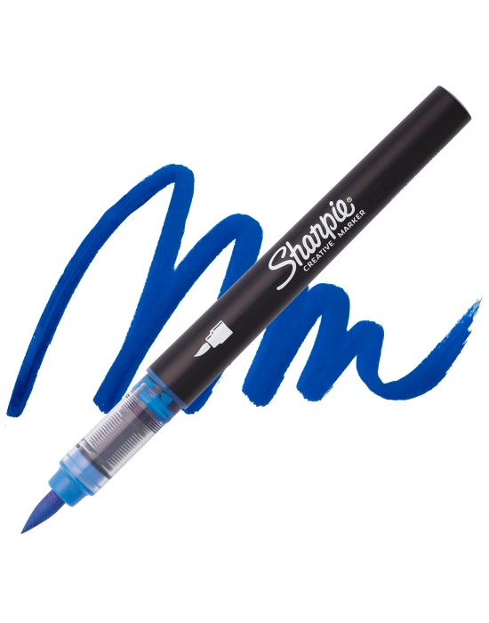 SHARPIE AKRİLİK MARKÖR FIRÇA UÇ MAVİ