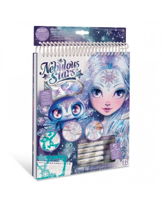 TAROS NEBULOUS STARS-11122 CREATİVE SKETCHBOOK-ICEANA-GEOMETRİC CRYSTAL PAGES