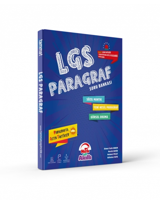 TAMMAT HIZLI VE AKILLI 8. SINIF LGS PARAGRAF SORU BANKASI