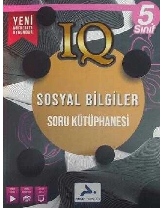 Paraf 5. Sınıf IQ Sosyal Bilgiler Soru Kütüphanesi