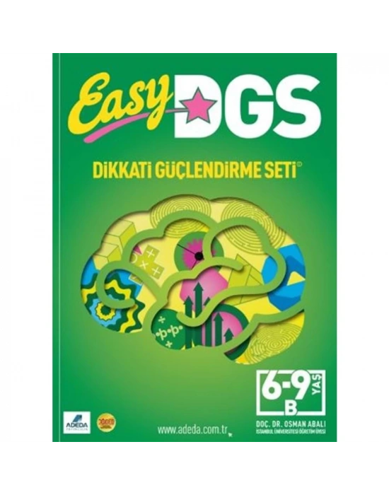 ADEDA EASY Dikkati Güçlendirme Seti 6-9 yaş B Kitapçığı