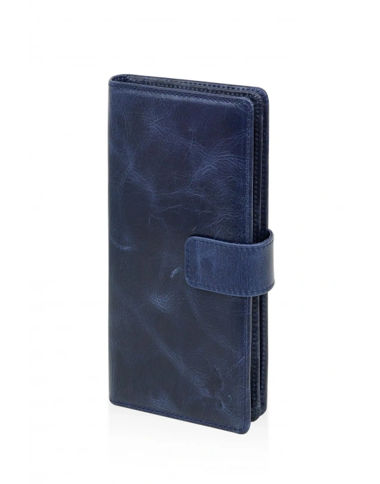 U.S. POLO ASSN. PORTFÖY EL ÇANTASI DERİ MAVİ PLCUZ23718