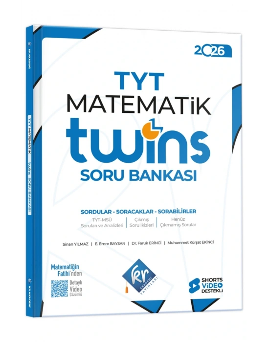 KR AKADEMİ TYT Twins Matematik Soru Bankası 2026