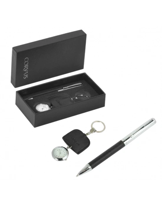 CORVUS CV 02 SET TÜKENMEZ KALEM VE SAAT