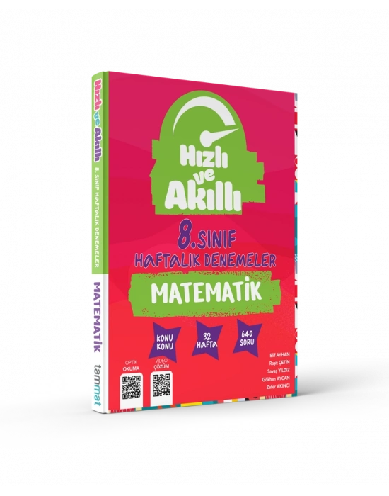 TAMMAT HIZLI VE AKILLI 8. SINIF HAFTALIK DENEMELER MATEMATİK