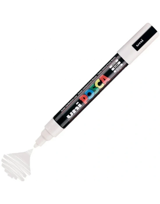 UNIBALL POSCA POSTER MARKÖRÜ 1,8-2,5 BEYAZ (SU BAZLI) (N)