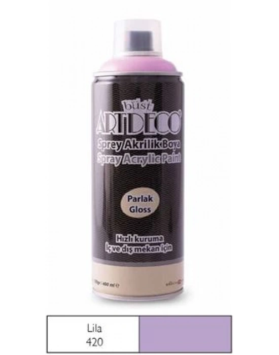 Artdeco Akrilik Sprey Boya 400ml Lila 420