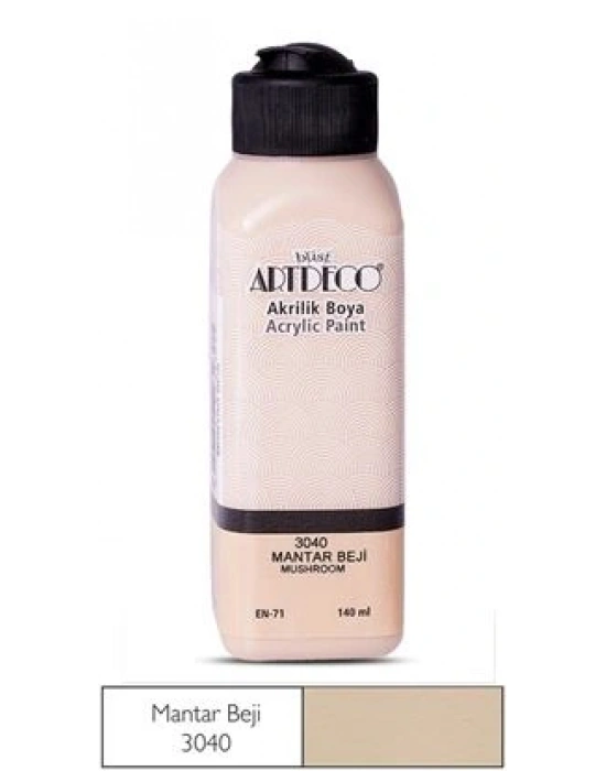 Artdeco Akrilik Boya 140ml Mantar Beji 3040