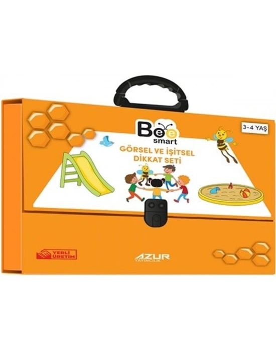 Bee Smart Görsel ve İşitsel Dikkat Seti 3-4 Yaş