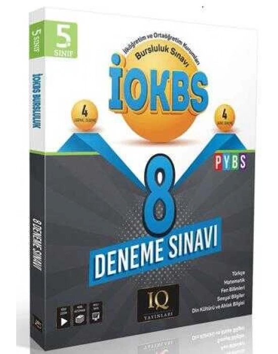 IQ 5. Sınıf İOKBS 8 Deneme (Bursluluk)