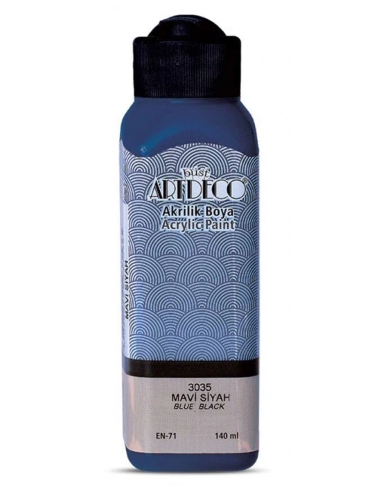 ARTDECO AKRİLİK BOYA 140 ML MAVİ SİYAH