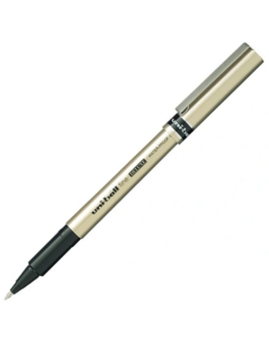 Uniball fine DELUXE 0.7 Roller Kalem Siyah/UB-177 Siyah