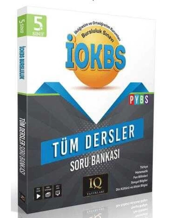 IQ 5. Sınf İOKBS Tüm Dersler Soru Bankası (Bursluluk)