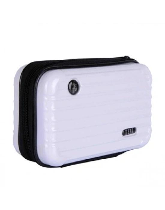 U.S POLO ASSN. PC KALEM ÇANTASI BEYAZ PLKLK8345