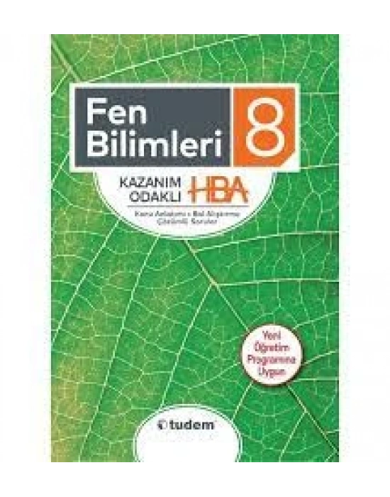 TUDEM 8. SINIF FEN BİLİMLER KAZANIM ODAKLI HBA