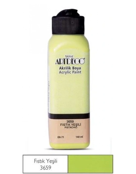 Artdeco Akrilik Boya 140ml Fıstık Yeşili 3659