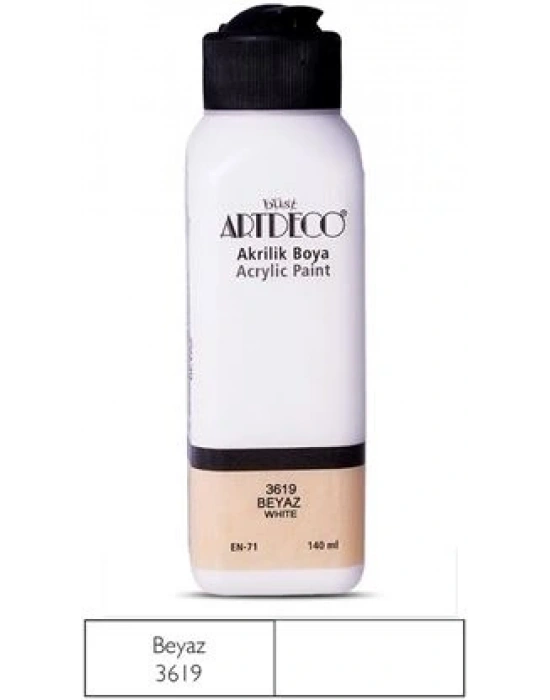Artdeco Akrilik Boya 140ml Beyaz 3619