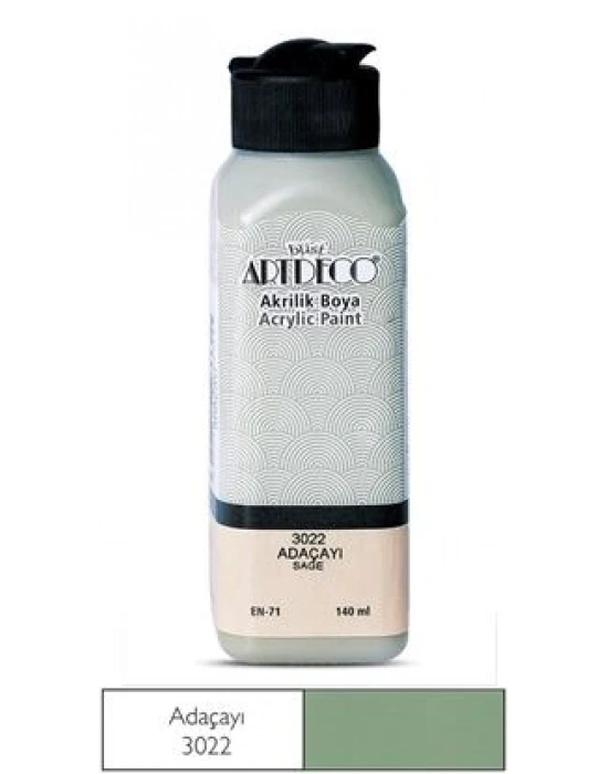 Artdeco Akrilik Boya 140ml Adaçayı 3022