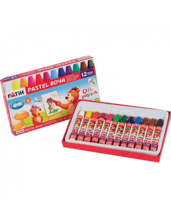 Fatih Pastel Boya 12 Renk King Size