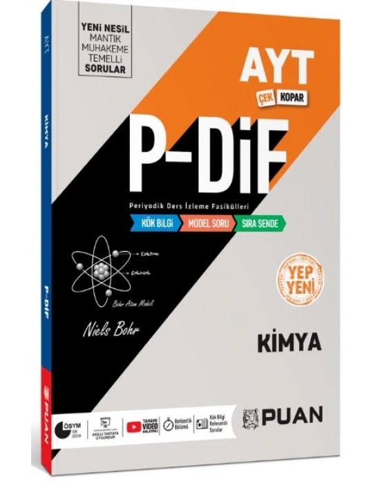 Puan Yayınları AYT Kimya PDİF Konu Anlatım Fasikülleri