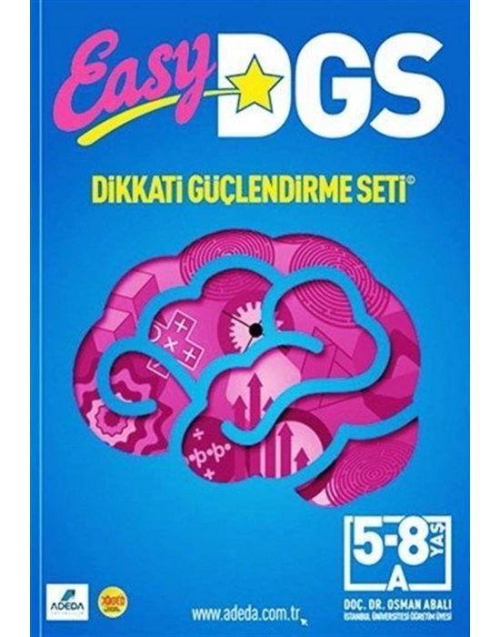 ADEDA EASY Dikkati Güçlendirme Seti 5-8 yaş A Kitapçığı