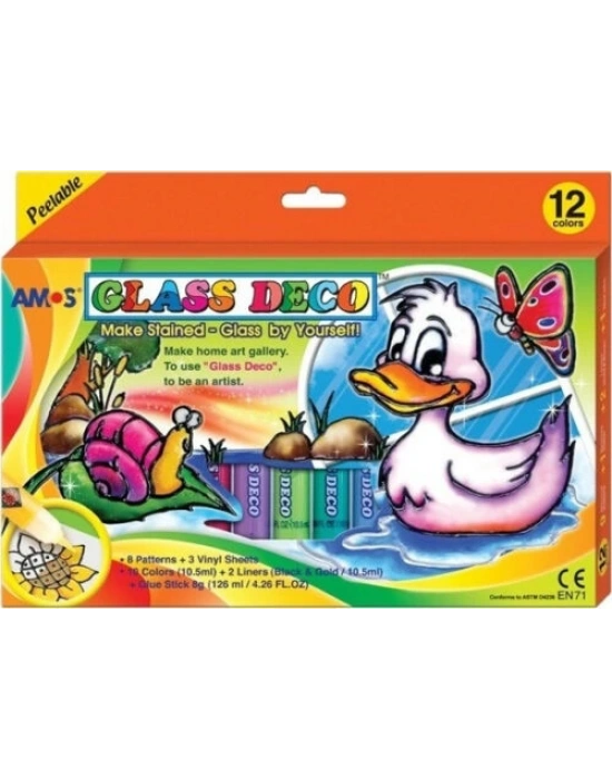 AMOS CAM BOYASI GLASS DECO 10.5ML*12