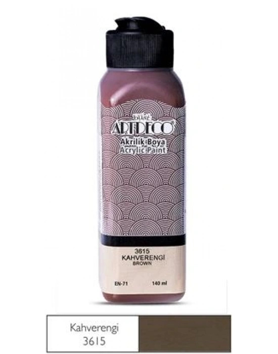 Artdeco Akrilik Boya 140ml Kahverengi 3615