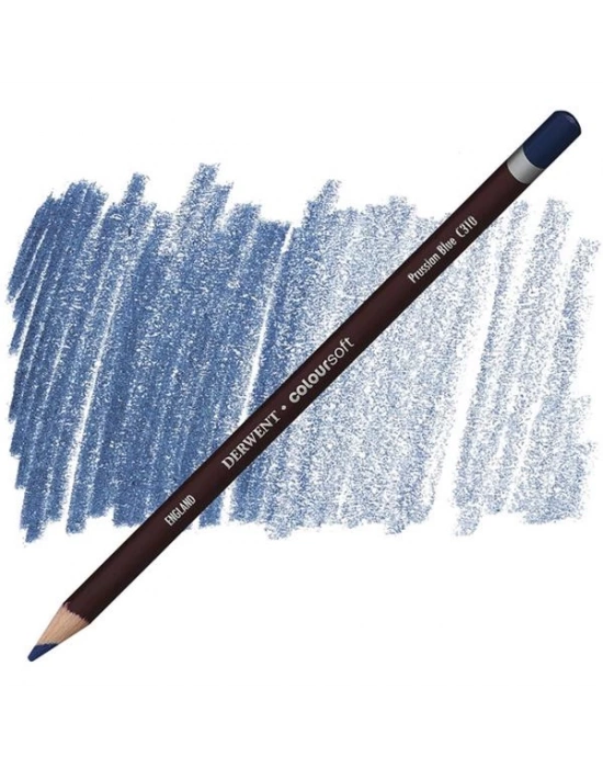 Derwent Coloursoft Prussian Blue C310