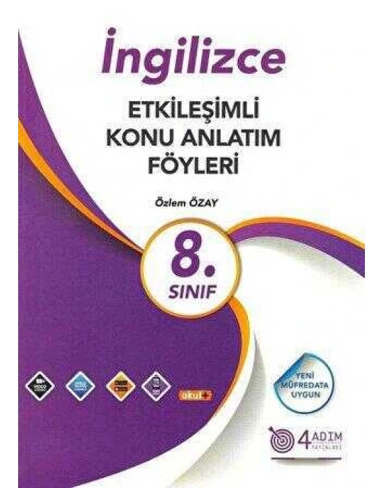 8.SINIF İNGİLİZCE ETKİNLİK KONU