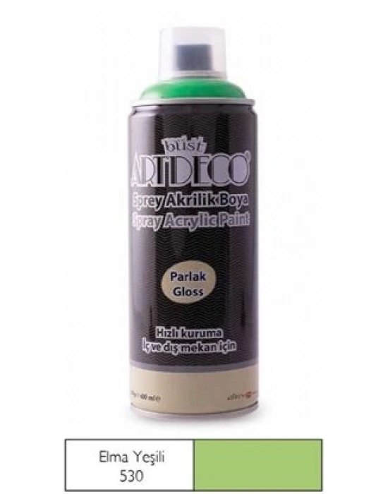 Artdeco Akrilik Sprey Boya 400ml Elma Yeşil 530