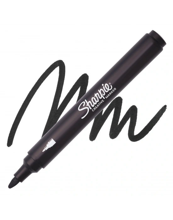 SHARPIE AKRİLİK MARKÖR YUVARLAK UÇ SİYAH