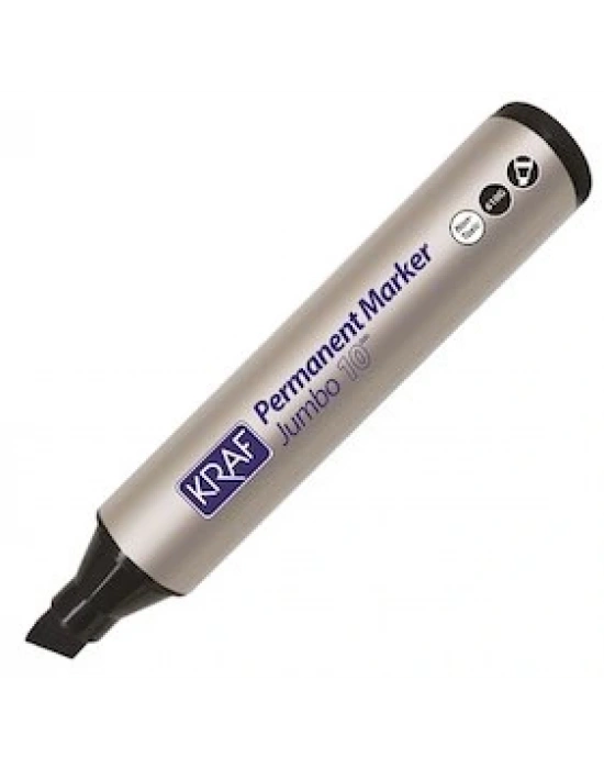 KRAF PERMANENT MARKÖR JUMBO 10MM SİYAH