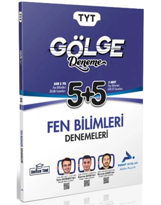 Paraf TYT Fen Bilimleri Gölge Deneme 5+5