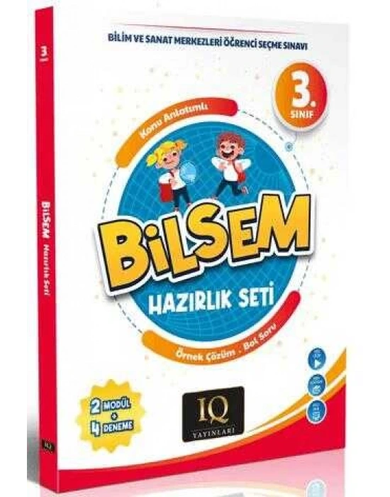 IQ 3. Sınıf Bilsem Hazırlık Seti