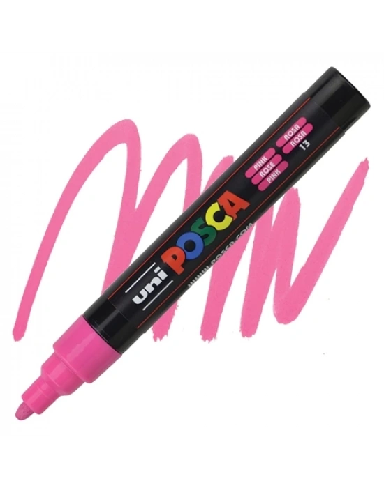 UNIBALL POSCA POSTER MARKÖRÜ 1,8-2,5 PEMBE (SU BAZLI) (N)