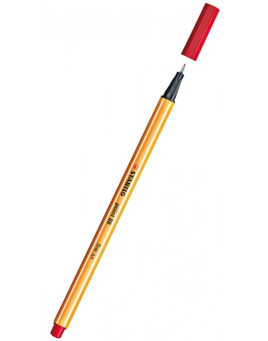 STABILO point 88 - Floresan Kırmızı