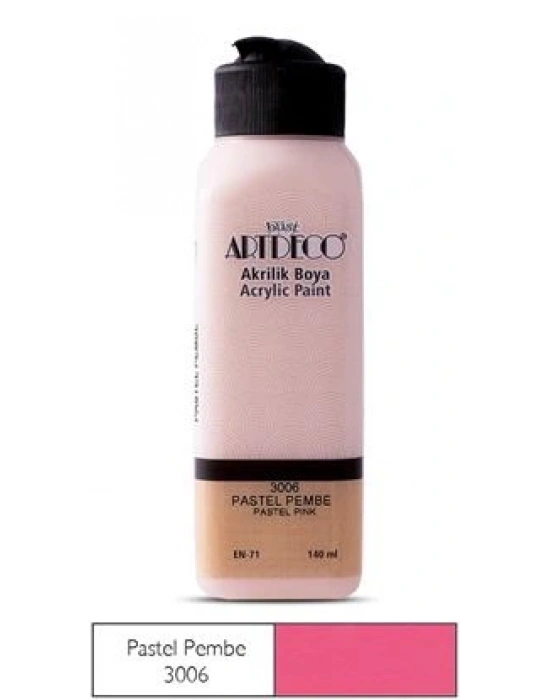 Artdeco Akrilik Boya 140ml Pastel Pembe 3006